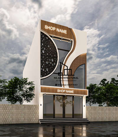 "A Bold Elevation for a Powerful Brand Presence."
#trendinghouse#showroomelevation#studioelevation#latesthousedesigns#rawhouseelevation #trendindelevation#