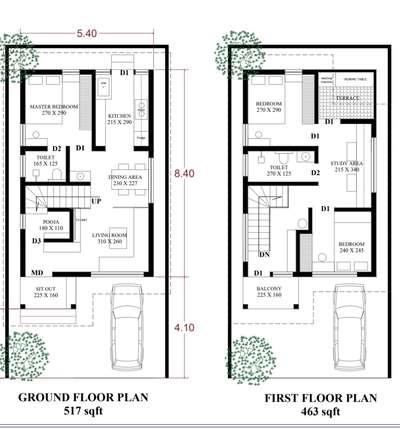 Place - Himachal pradesh 
plan under 1000 sqft

3 bedroom small house with one attached and one common bathrooms. Kitchen, dining ,living,study dressed pooja space #architecture  #Architectural&Interior   #SmallHouse