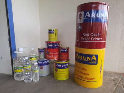 Aruna metal primers and Turpentine oil