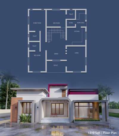 1310 Sqft Plan & 3D

#3d #3Delevation #KeralaStyleHouse #FloorPlans #keralahomes #kerala #architecture #plan #ebgineers #keralahomedesign #interiordesign #homedecor #home #homesweethome #interior #keralaarchitecture #interiordesigner #homedesign #keralahomeplanners #homedesignideas #homedecoration #keralainteriordesign #homes #architect #archdaily #ddesign #homestyling #traditional #keralahome #vasthu #vasthuplan #freekeralahomeplans #homeplans #keralahouse #exteriordesign #architecturedesign #ddrawing #3Ddesigner 
#luxury #art #interiorstyling #homestyle #livingroom #inspiration #designer #handmade #homeinspiration #homeinspo #house #realestate #kitchendesign #style #homeinteriordesign #2dDesign #2ddrwaings