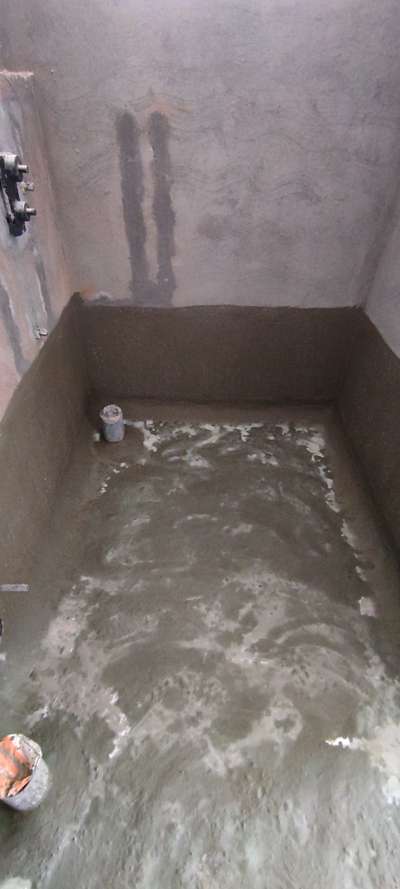 Bathrooms waterproofing at Gopan residence karunagapally # Fosroc#Bathroom Waterproofing#coving#primer coat#screed
