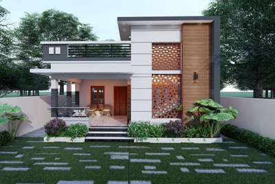 single storey home design for Mr.johnson bale  at karnataka 😊😊🥰

 #KeralaStyleHouse  #karnataka  #SingleFloorHouse  #Simplestyle