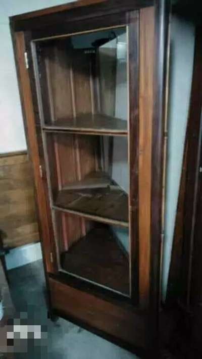 antiques Rose Wood and jack Wood mixed corner showcase good condition for sale height 6feet ,contact 9544751761
