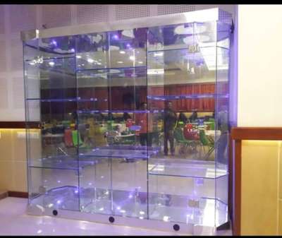 # fully glass cupboard