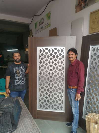 decorated jaali doors