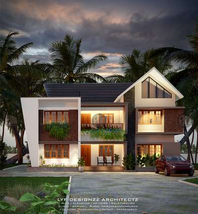 Modern house design..
Exterior design work of residence 
.
.
Type: residential 
Client: Shammil
Place: Thiruvananthapuram 
Area: 2240sqft
.
.
#homedesign #homedecor #interiordesign #design #home #interior #architecture #decor #homesweethome #interiors #decoration #furniture #interiordesigner #homedecoration #interiordecor #luxury #art #interiorstyling #homestyle #livingroom #inspiration #designer #handmade #homeinspiration #homeinspo #house #realestate #kitchendesign #style #homeinteriordesigncompany