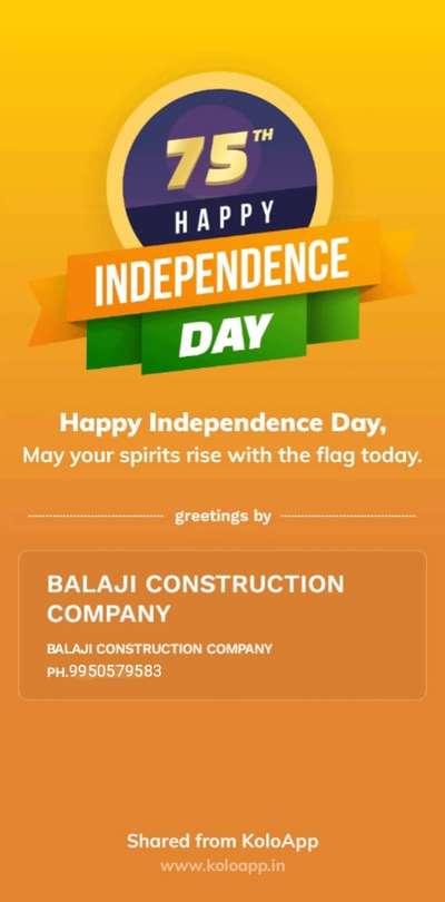 balaji construction company jaipur 9950579583
contact me for best construction work in jaipur. We are providing well construction. give a chance and check our completed site first after give me your contract
 #koloapp #trendig #independenceday  #trendingdesign  #HouseConstruction