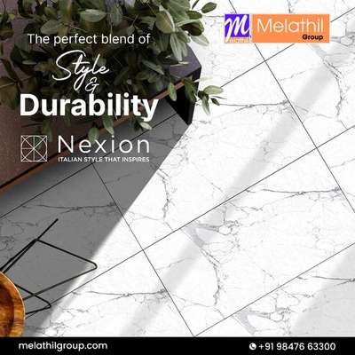 Elevate your space with the perfect blend of style and durability!
Nexion Tiles from Melathil Hardwares offer stunning designs that won't compromise on quality. ✨
Visit Melathil Hardwares today and find the perfect tiles for your next project! 
For more details, call us at 9847663300.
#NexionTiles #MelathilHardwares #interiordesign