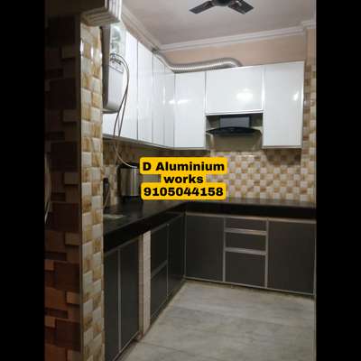 # Profile Kitchen  #Aluminium kitchen  #Long time Kichen