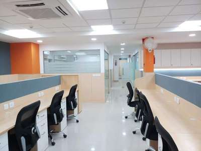 corporate office modular furniture provided to client.
