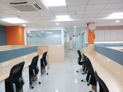 corporate office modular furniture provided to client.