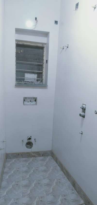 bathroom wall and floor