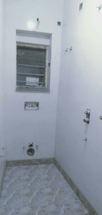 bathroom wall and floor