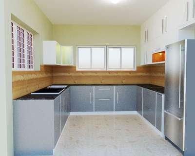 kitchen concept made for client roshna ,kannur #kitchen #Designs
