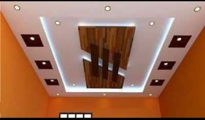 gypsum ceiling and vineer ceiling