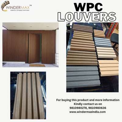 WPC exterior louvers
. 
. 
Only on 220 per sqft
. 
So why are you waiting hurry up‼️
. 
. 
#panelling #wpc #wpcexterior #louvers #wpclouvers #interiordesign #homedecor #interior #home #exteriorelevation #frontelevation #homeinspo #renovation #newbuild #exterior #homeaccount #wallpanelling #decor  #design  #architecture #homerenovation 
. 
. 
For more details our all products kindly visit our website
www.windermaxindia.com
www.indiamake.co.in
Info@windermaxindia.com
Or call us on
8882291670 9810980278

Regards
Windermax India