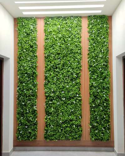 contact us for complete interior solutions. #VerticalGarden #LivingroomDesigns #HomeDecor #InteriorDesigner #HouseConstruction #HouseDesigns #gardendesign #kochiinteriors #kochikerala #kochiinteriordesigners