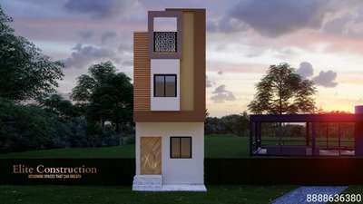 #ElevationHome  #3d  #3dhouse  #coloured #Architect #eliteconstructuons  #sketchup
 #lumion12