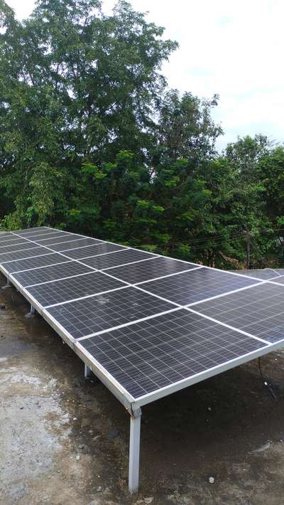 5KW On-grid project &100 Lpd Solar water heater@  Eritty kannur...  # # #