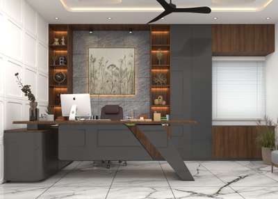 OCTEL CABLES PVT LTD.
VICE MD CABIN 
SIZE - 16'-4" X 12'-6"
 #office_table #InteriorDesigner #WallDesigns #back #FalseCeiling