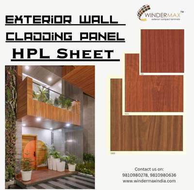 HPLsheet use for front elevation 
. 
. 
For front elevation work kindly contact Windermax India
. 
. 
#hplsheet #highpressurelaminate #modernelevation #elevation #exterior #exteriordesign #exteriorelevation #frontelevatiob #exterior #home #house 
. 
. 
Get the best elevation experience you will ever have in your life, 

Stay connected for more information
.
. 
www.windermaxindia.com
Info@windermaxindia.com
Or call us on 9810980278, 9810980636