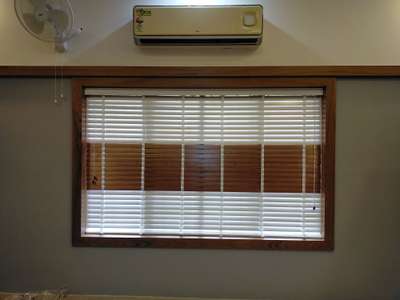 wooden blinds