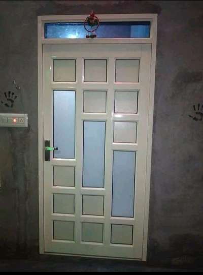 Aluminium powder coating Door  #