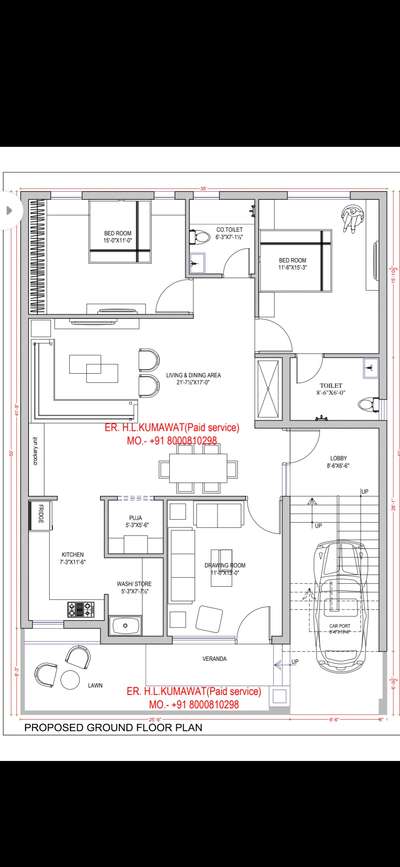 Make 2D,3D according to vastu sastra give your plot size and requirements Tell me
This is not free only charges apply 
(वास्तु शास्त्र से घर के नक्शे और डिजाईन बनवाने के लिए आप हम से  संपर्क कर सकते है )
architect and exterior, interior designer
H.L. Kumawat 
Whatsapp - +918000810298
Contact- +918000810298