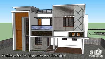 Preliminary 3D view of residential project @ Pachalloor Thiruvanamthapuram - final 3D view will be added soon. 

House Design Construction and Interiors @ Best Rate
Call Now: +91 7511188807 📞Grand structure, Designers & Builders Thiruvananthapuram