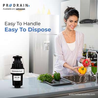 Transforming kitchens with easy handling and eco-conscious food waste disposal.
 #prodrainplus  #wasteManagement  #WasteDisposal