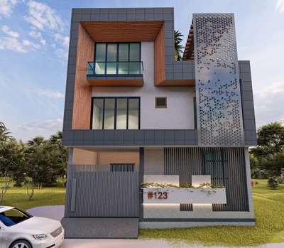 #HouseDesigns #50LakhHouse #ContemporaryHouse #3500sqftHouse
