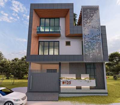 #HouseDesigns #50LakhHouse #ContemporaryHouse #3500sqftHouse