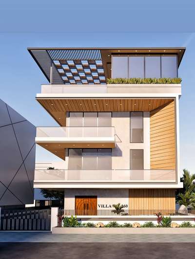 elevation for residential building.
.designed by swastik architects.
.
please like share and follow for more content like this.
 #ElevationHome #ElevationDesign #frontelevatio #frontelevationdesign