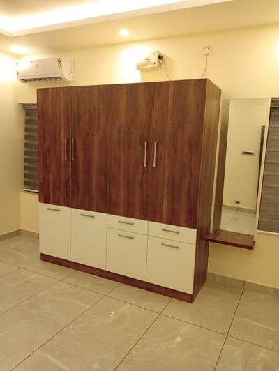 Recently completed project in thiruvalla.
8921596939.
# wardrobe
# Home interiors.
# Modular kitchen.
# t. v unit.
