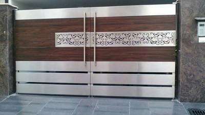 sliding gate #Thrissur  #keralastyle  #InteriorDesigner  #interiorpainting