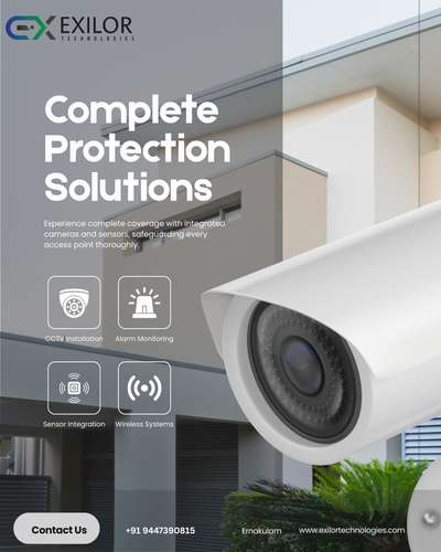 "SEE CLEARLY SECURE CONFIDENTLY"
#cctvcamera #cctvsecurity #HomeAutomation #gateautomation