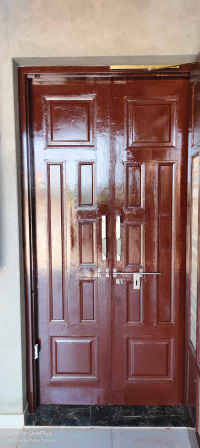 wooden man door design 🤗 #FrontDoor