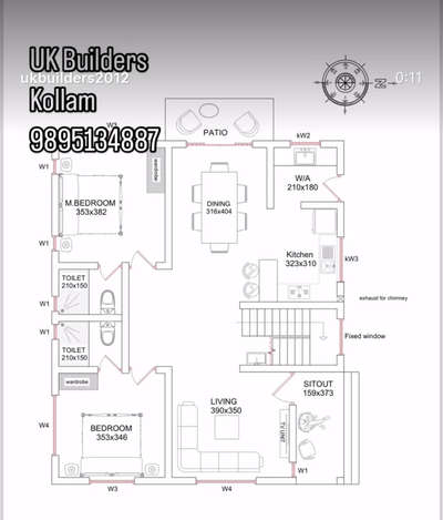 1850sqft
38 Lakhs
UK Builders
Thattamala
Kollam #Kollam  #FloorPlans #1850sqft  #contemporaryhousedesigns