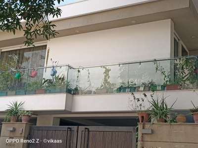 #GlassBalconyRailing