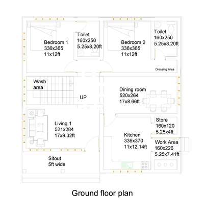 *Autocad 2D drawing for Permit*
Autocad 2d house planning. Autocad 2D drawing will be provided for permit.  For permit submission Rs 1 additional per sqft will be charged.