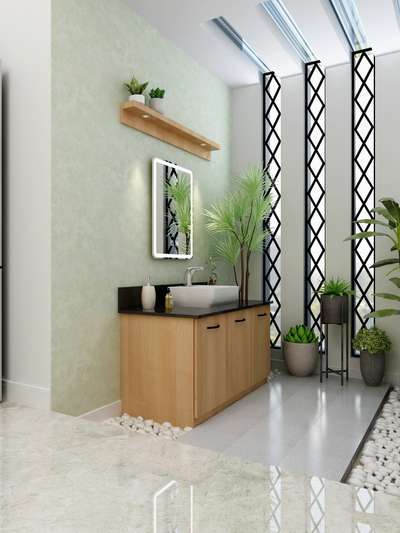 Skywood Wash area design@ Thiruvalla.
#Wash area #washable #washbasinDesign