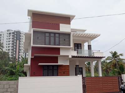 3 cent 1450 Sqft 3 bed, 3 bath room. Location, Trivandrum.