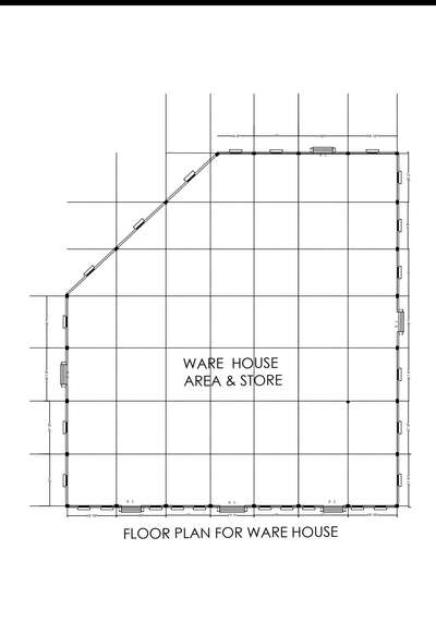 Ware house plan