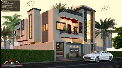 Aesthetic Design and Development
Modern 3D Elevation at affordable prices #3Dexterior  #3delevation🏠 #ElevationHome #homedesigne