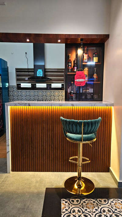 Bar counter  #modern kitchen  #BarUnit  #OpenKitchnen  #Bar  #bar