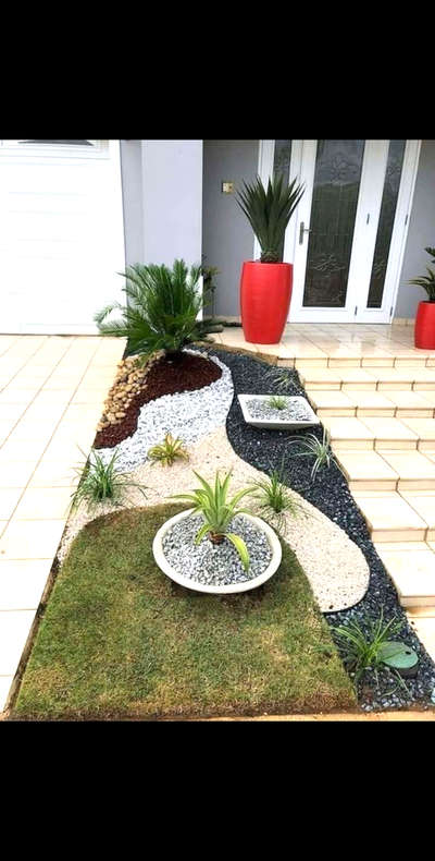 new garden landscape