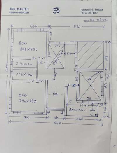 #up stair, vasthu plan