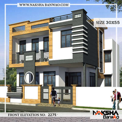 Complete project #jaipur
FRONT ELEVATION of 30x55

#naksha #nakshabanwao #gharkanaksha #onlinenaksha #architecturelife #architecturedesign  #modernarchitecture #architecturaldesign #3darchitecture #evershine_homes #modernhouse #construction #engineering #valuation #Interiordesigning #projectmanagement #turnkeyprojects 

For more info: 9549494050
Www.nakshabanwao.com