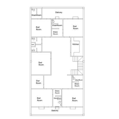 1st floor plan 2d and 3ds 30x60