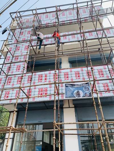 ACP Sheet  work Process in Bawal Road Rewari 
 #rewari  #frontElevation  #acp_cladding  #acp_design  #acpsheet  #ACPCladding  #sheetwork  #virgoacp  #virgolaminate  #narnaul  #Haryana  #louver  #ElevationHome